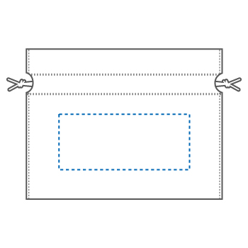 オモテの印刷位置