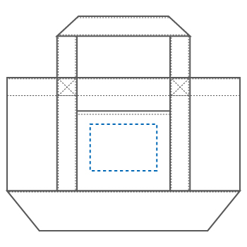 オモテの印刷位置