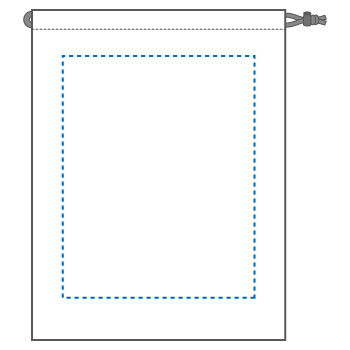 オモテの印刷位置