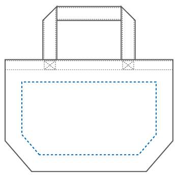 オモテの印刷位置