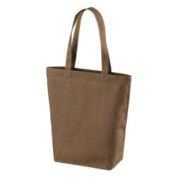 厚手コットンレギュラーバッグ(M) ダークキャメル