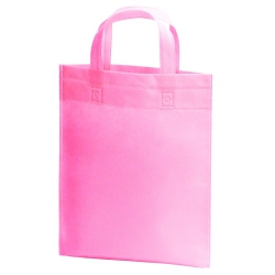 コロリドA4サイズ不織布バッグ熱溶着品 ピンク
