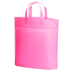 コロリドA4サイズ不織布マチつきバッグ熱溶着品 ピンク