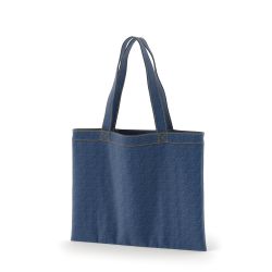 日本製デニムフラットトート(410)