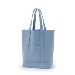 8号帆布クラシックトート縦長(440) アッシュブルー