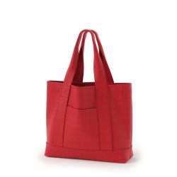 8号帆布クラシックトートワイドハンドル(490) レッド