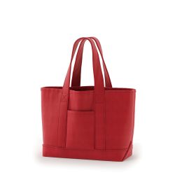 8号帆布クラシックトート(三角マチ仕様)(370) レッド