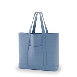 8号帆布クラシックトート(三角マチ仕様)(550) アッシュブルー