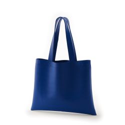 8号帆布フラットトート(410) ブルー