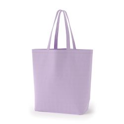 8号帆布船底トート開口部別布(540) ラベンダー