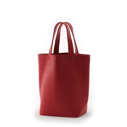8号帆布船底トート(300) レッド