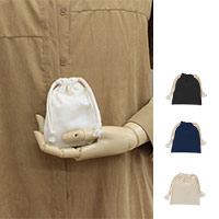 コロリドコットン巾着(S)