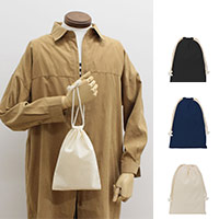 コロリドコットン巾着(M)