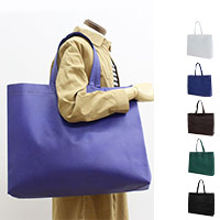 不織布スクエアトートワイド熱溶着品