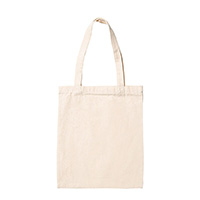 厚手コットンフラットトート(M)