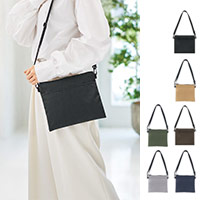 テントクロスポケット付きサコッシュ