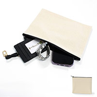 コロリドキャンバスベーシックフラットポーチ(M)