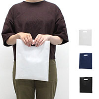 コロリドA5サイズ不織布小判抜きバッグ熱溶着品