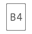B4サイズ対応