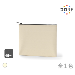 コロリドキャンバスベーシックフラットポーチ(M)