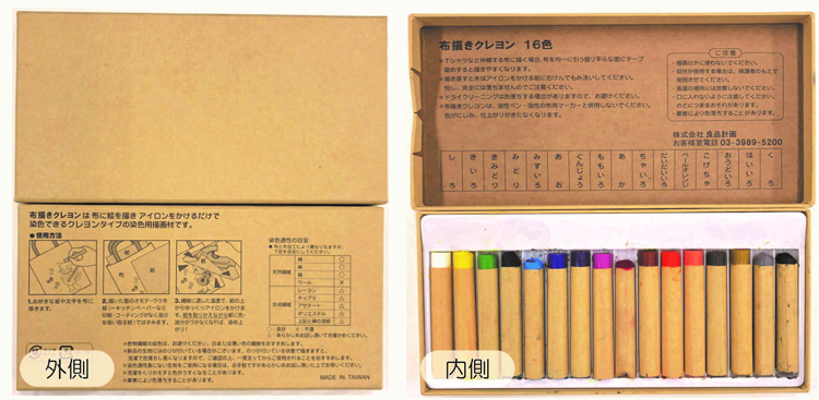 布描きクレヨンを実際に使ってみた