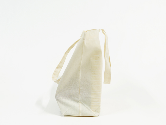 コロリドコットンバッグ(L)側面