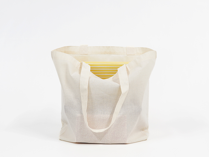 コロリドコットンバッグ(L)正面