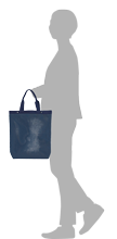 セパレートメッシュトートのサイズイメージ